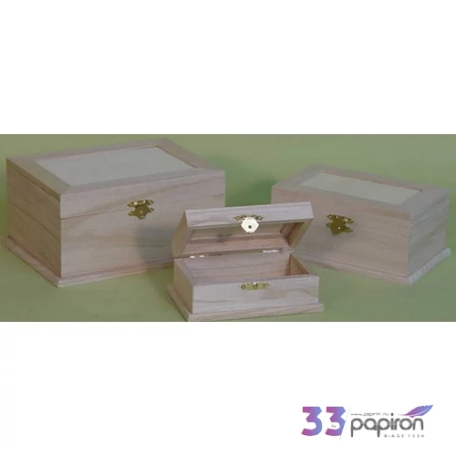 Fa doboz peremes 3db-os 8x13cm, 11x16cm, 14x19cm