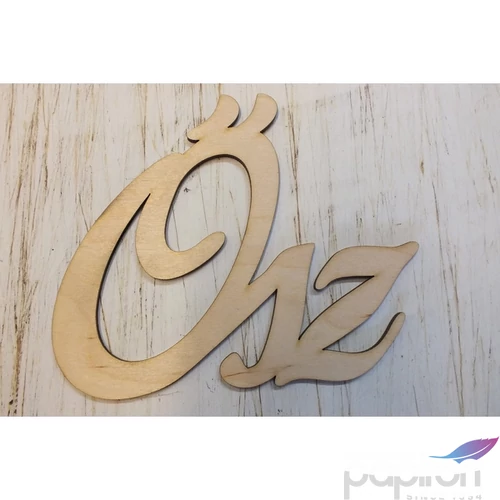 Fa felirat Ősz felirat 15cmx12.5cmx3mm 2db/cs