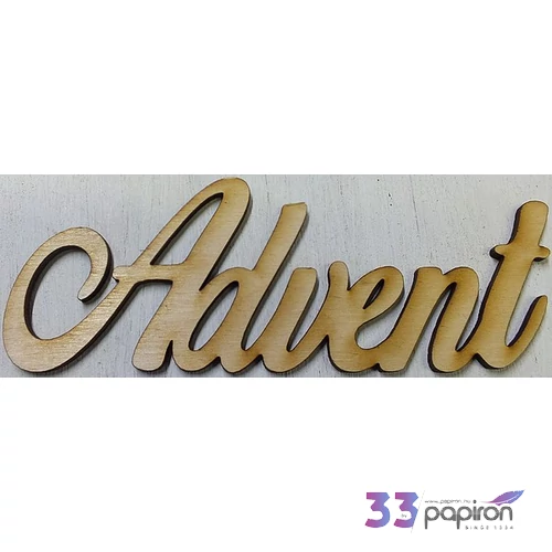 Fa felirat tábla Advent 2db/cs