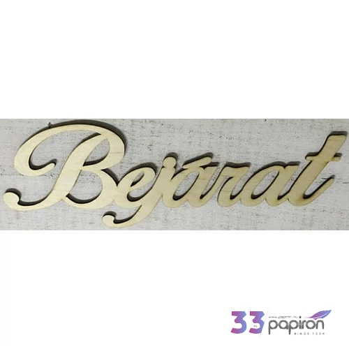 Fa felirat tábla Bejárat 35x11cm