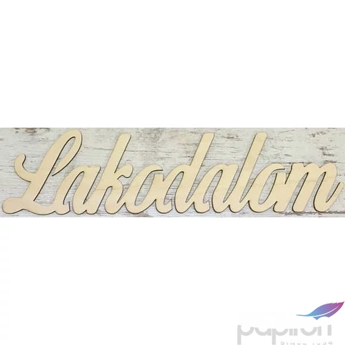 Fa felirat tábla Lakodalom 34x9cm 