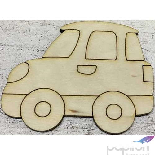 Fa figura autó 8x6.5cm