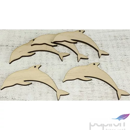 Fa figura delfin 4x10, 5cm 5db/cs