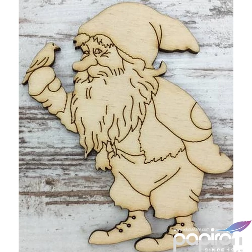 Fa figura erdei törpe 10x8cm 