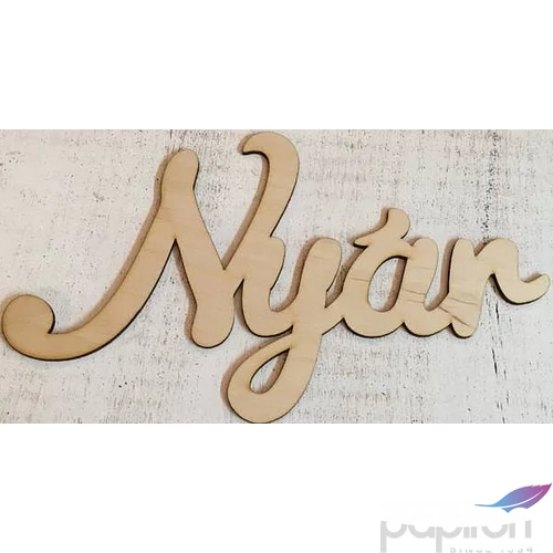 Fa figura felirat Nyár 26x15cm 