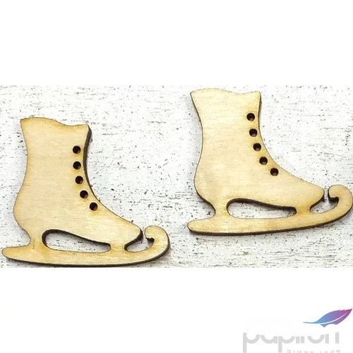 Fa figura festhető korcsolya 4cm 10db/cs