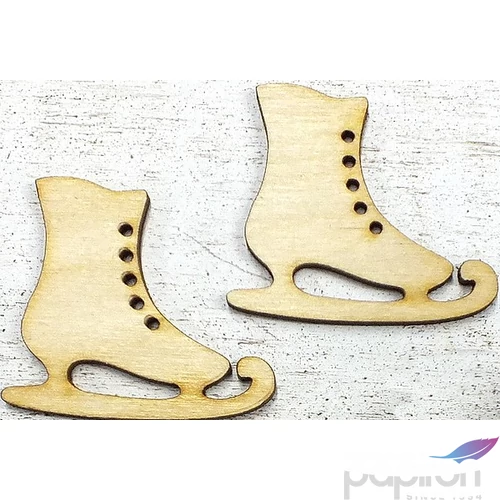 Fa figura festhető korcsolya 5cm 10db/cs