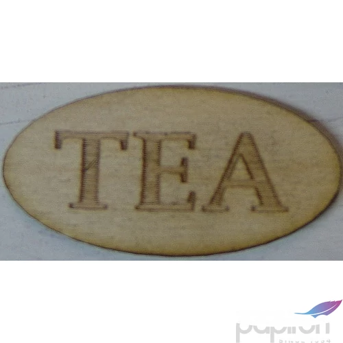 Fa figura festhető Tea 10db/cs