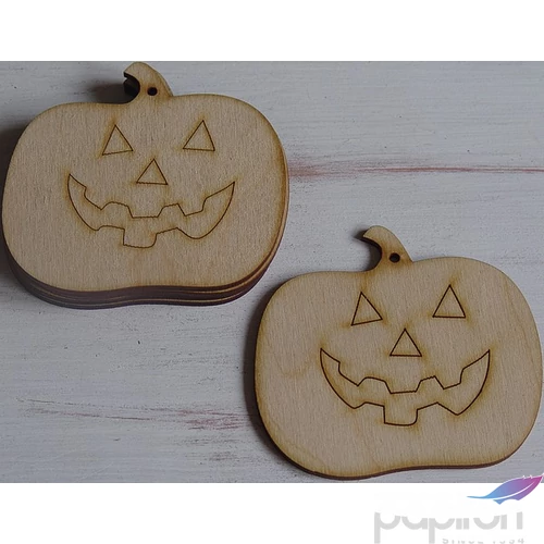 Fa figura festhető tök festhető 8, 5x9cm 5db/cs