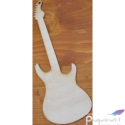 Fa figura gitár hangszer 24, 5x8cm
