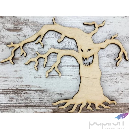 Fa figura Halloween szellemFa 11, 5x5cm 
