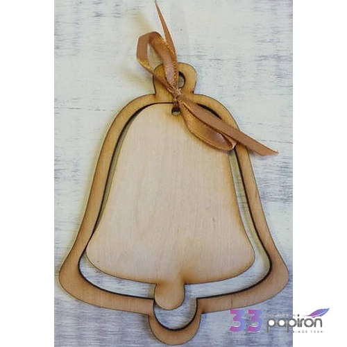 Fa figura harang kerettel 13, 5x11cm