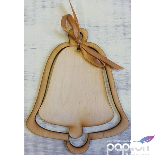 Fa figura harang kerettel 13, 5x11cm