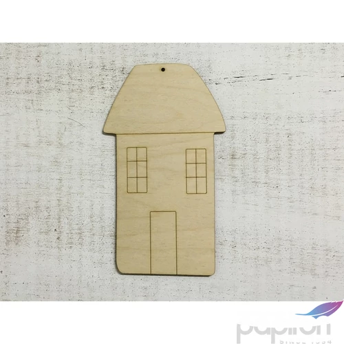 Fa figura ház magas 11, 5x19, 5cm 