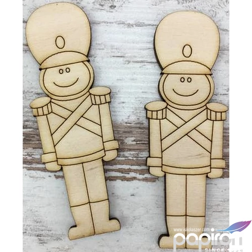 Fa figura katona ólomkatona 10cm 2db/cs