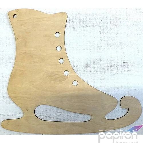 Fa figura korcsolya 37x42cm