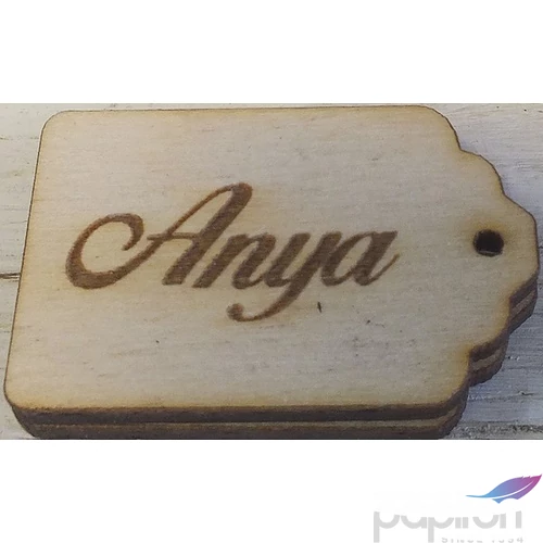 Fa figura kísérő tábla 'Anya' 10db/cs