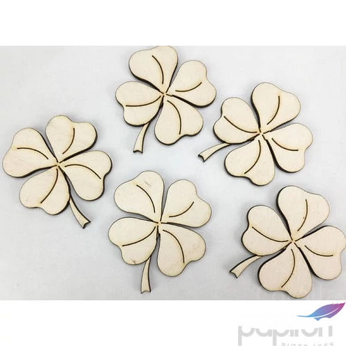 Fa figura lóhere rajzos 5, 5cm 5db/cs