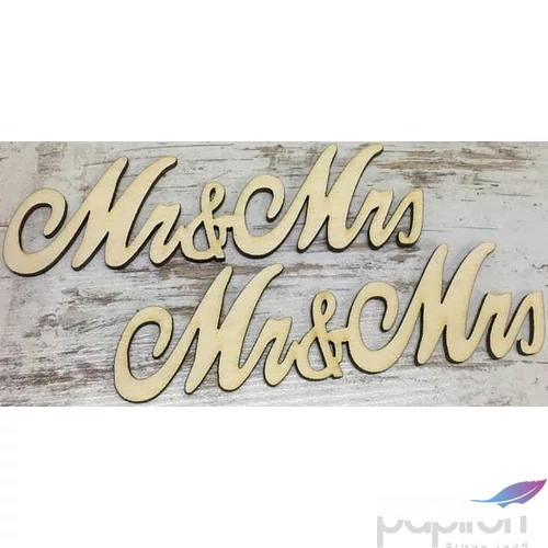 Fa figura Mr és Mrs Mr