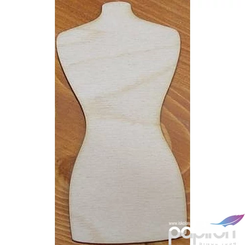 Fa figura próbabábu 7x15cm