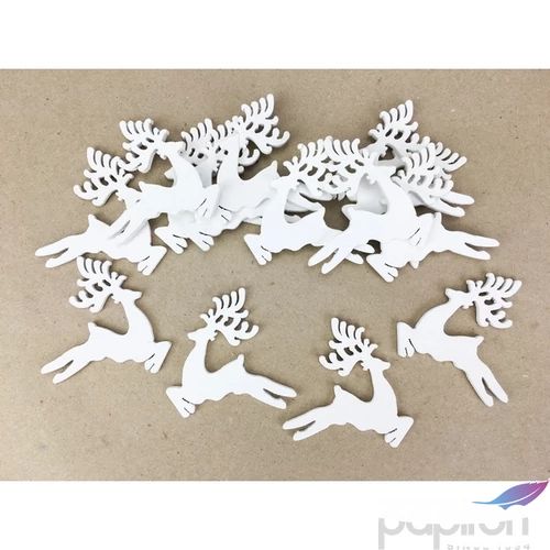 Fa figura szarvas ugró szarvas 5cm 15db/cs