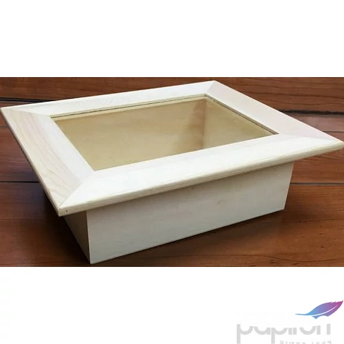 Fa keretes doboz 26x21x8cm