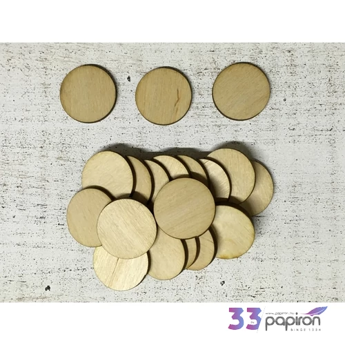 Fa kör lapok kör lap címke 3cmx3mm 20db/cs