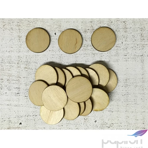 Fa kör lapok kör lap címke 3cmx3mm 20db/cs