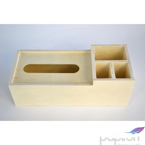 Fa KOZMETIKAI TÁROLÓ 28, 2x12, 2x10CM gravírozható, dekorálható