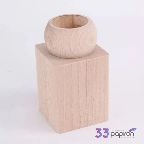 Fa mécsestartó 11,5x6x6cm