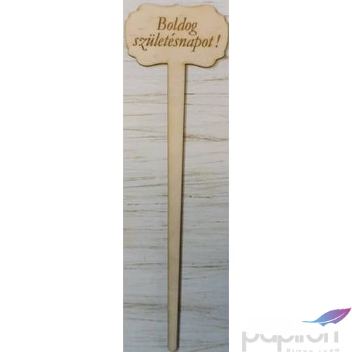 Fatábla felirat Boldog Születésnapot! beszúrós 33cmx10cm
