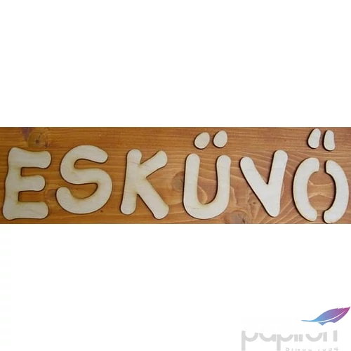 Fatábla felirat ESKÜVŐ 7cm 