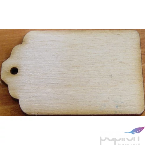 Fatábla felirat, Fa figura alap tábla 3x4, 5cm 20db/cs