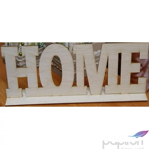 Fatábla felirat Home 37x15cm 