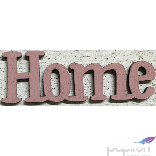 Fatábla felirat Home antik rózsa 2db/cs