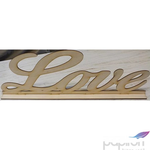 Fatábla felirat Love felirat írott 50cmx17cm