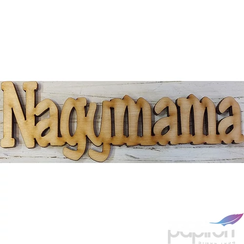 Fatábla felirat Nagymama 4x12cm 2db/cs
