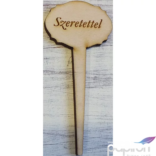 Fatábla felirat Szeretettel beszúrós 5db/cs