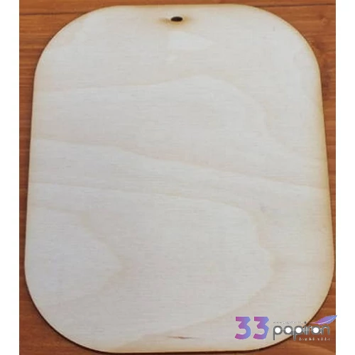 Fatábla natúr 16x12, 5cm feliratozható