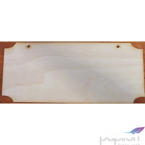 Fatábla natúr 30x13cm feliratozható 
