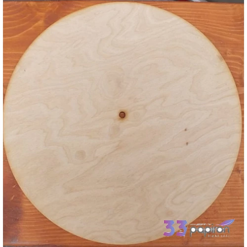 Fatábla óralap natúr 33cm