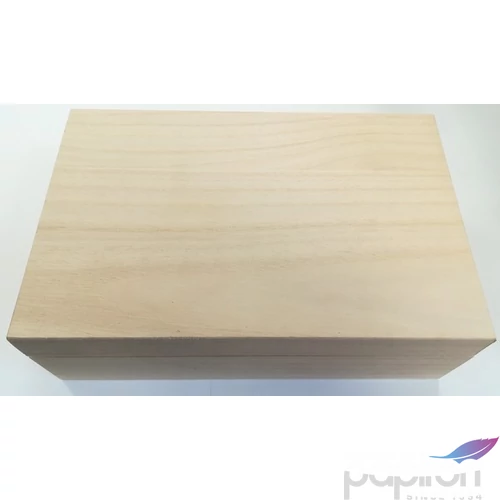 Fa teásdoboz 6 rekeszes 24x16x7, 5cm