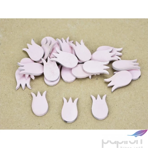 Fa tulipán tulipán hosszú 3cmx3mm rózsaszín 30db/cs