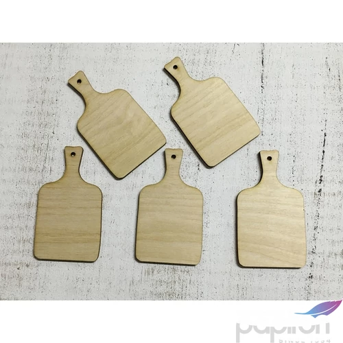 Fa vágódeszka vágódeszka 5.5cmx9.7cmx3mm 5db/cs