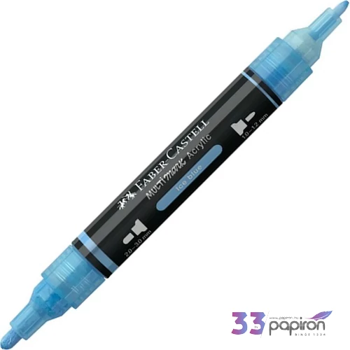 Faber-Castell akril filctoll Kétvégű MULTIMARK 148 jégkék 185948