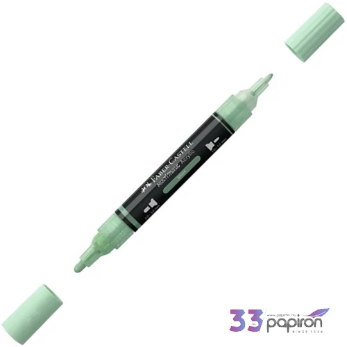 Faber-Castell akril filctoll Kétvégű MULTIMARK 412 mentazöld 185911