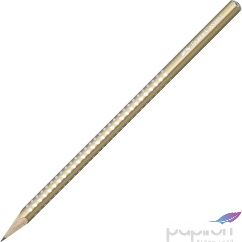 Faber-Castell grafitceruza B Sparkle gyöngyházfényű arany 118214