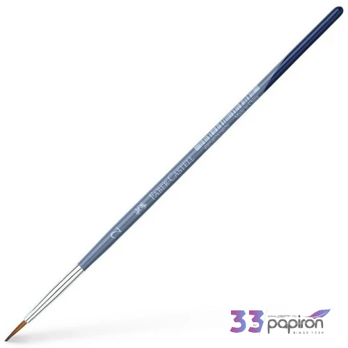 Faber-Castell Ecset 2-es szintetikus szőrű, kerek fa nyéllel 281802