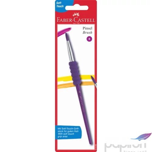 Faber-Castell ecset 6-os Soft Touch LILA Faber Castell prémium minőségű termék 481606