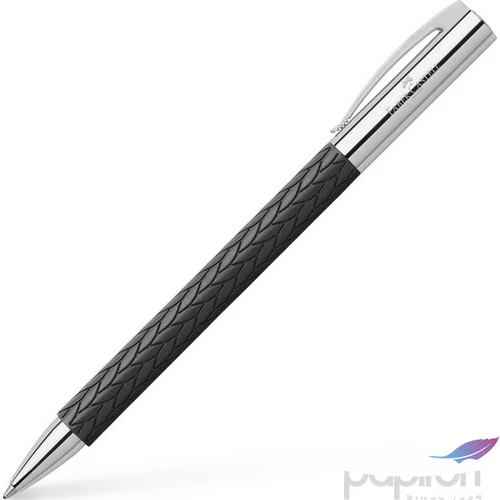 Faber-Castell golyóstoll Ambition 3D "levelek csavar mechanikával B (fekete tollbetétt